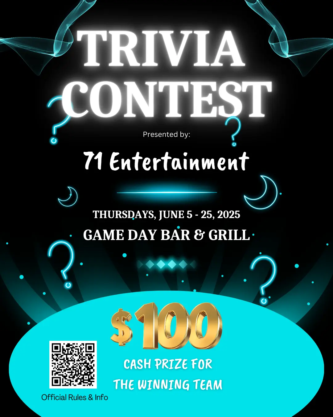 🏆 Think Fast, Win Cash – Month-Long Trivia Showdown! 🏆