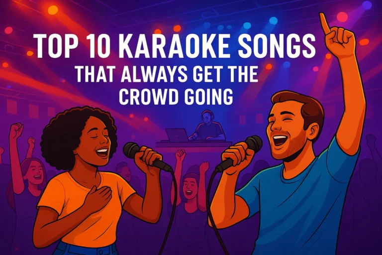 🎤 Top 10 Karaoke Songs That Always Get the Crowd Going